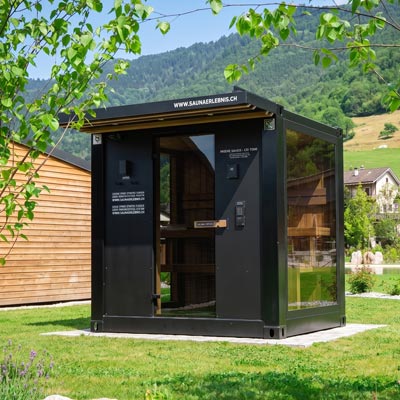 Sauna Erlebnis TCS Olivone - Camping Tessin